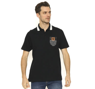 HOBO MEN POLO SHIRT BLACK