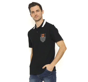 HOBO MEN POLO SHIRT BLACK