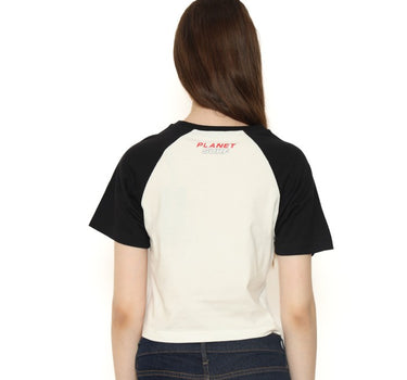 ALTEN RAGLAN LADIES TEE WHITE