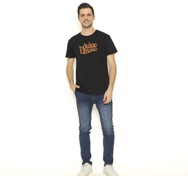 FLOWY MEN TEE BLACK