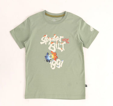 STRACOM TENCEL KIDS TEE ARMY GREEN