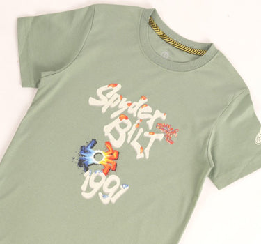 STRACOM TENCEL KIDS TEE ARMY GREEN