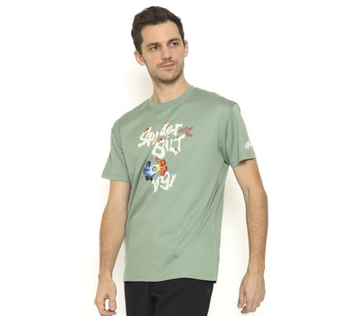 STRACOM TENCEL MEN TEE ARMY GREEN