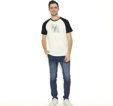 ALTEN RAGLAN MEN TEE WHITE