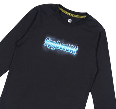 THUNDER KIDS LONG TEE BLACK