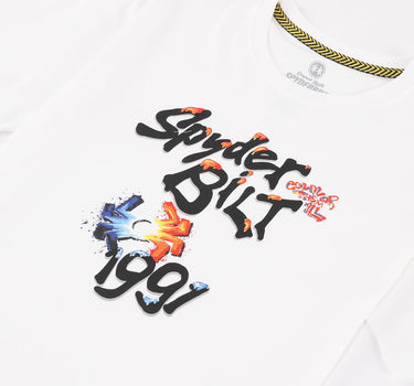 STRACOM TENCEL YOUTH TEE  WHITE