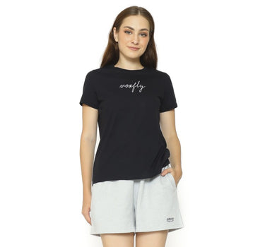 Voxfly Kaos Lengan Pendek Wanita Rope Voxfly Ladies Tee Planet Surf