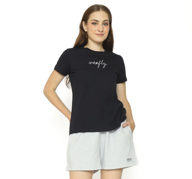 Voxfly Kaos Lengan Pendek Wanita Rope Voxfly Ladies Tee Planet Surf