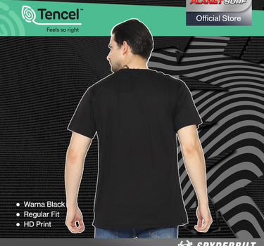 ALEXTO TENCEL MEN TEE BLACK