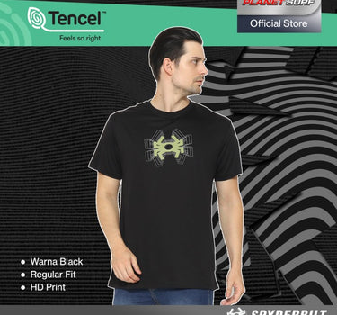 ALEXTO TENCEL MEN TEE BLACK