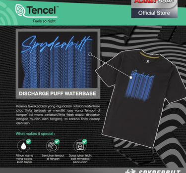 BUDWIZER TENCEL YOUTH TEE BLACK