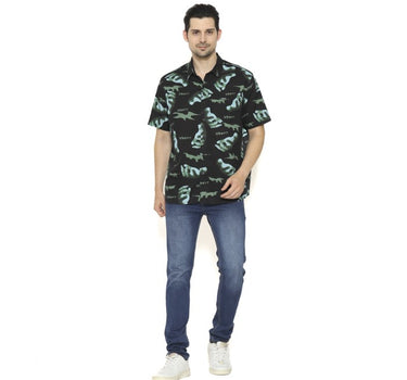 HANDOOM MEN SHIRT BLACK