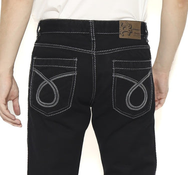 RESULTION MEN PANTS DENIM BLACK