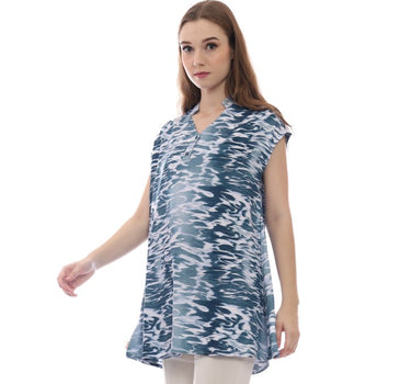 WAVY MINI DRESS  CHARCOAL