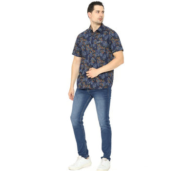 GOJO MEN SHIRT NAVY