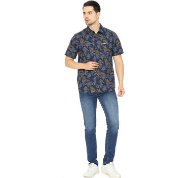 GOJO MEN SHIRT NAVY