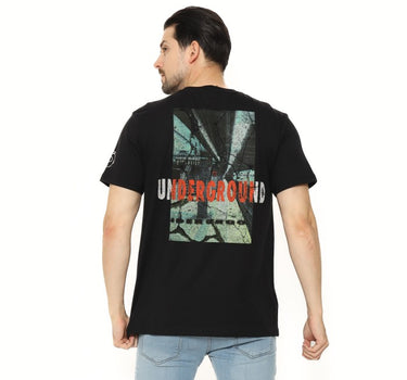 Voxfly Kaos Lengan Pendek Pria Underground Men Tee Planet Surf