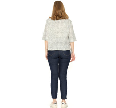 TROPICAL LADIES SHIRT WHITE