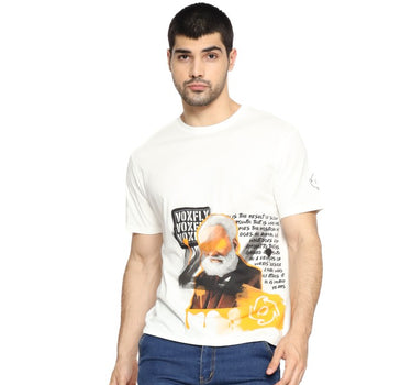 Voxfly Kaos Lengan Pendek Pria Graham Bell Men Tee Planet Surf