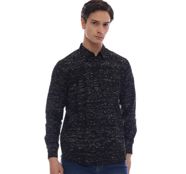 GIPFEL LONG SHIRT 231A  BLACK