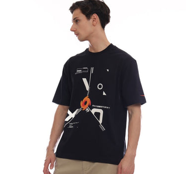 Voxfly Kaos Lengan Pendek Pria Futuristic Men Tee Planet Surf