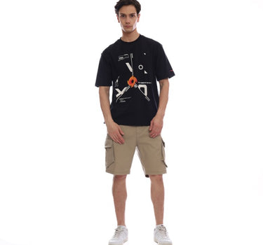 Voxfly Kaos Lengan Pendek Pria Futuristic Men Tee Planet Surf