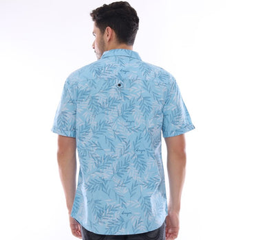 PULLMINT MEN SHORT SHIRT BLUE