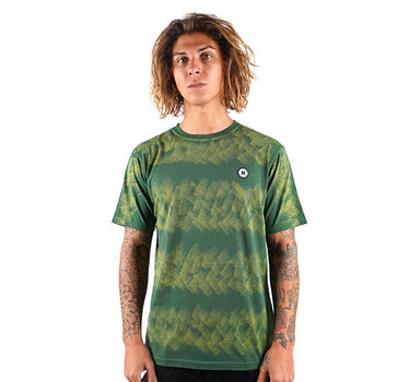 B HELVETIC TEE  GREEN