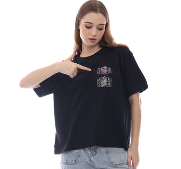 Insight Kaos Lengan Pendek Wanita Venomous Oversized Planet Surf