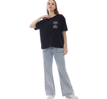 Insight Kaos Lengan Pendek Wanita Venomous Oversized Planet Surf