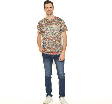 KAIBA MEN TEE BROWN