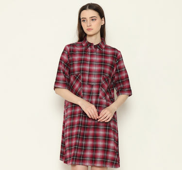 Voxfly Dress Wanita Courtney Ladies Midi Dress Planet Surf