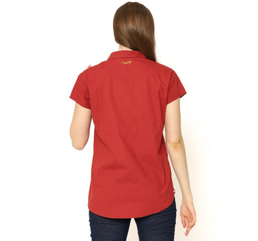 SAEKO LADIES SHIRT  MAROON
