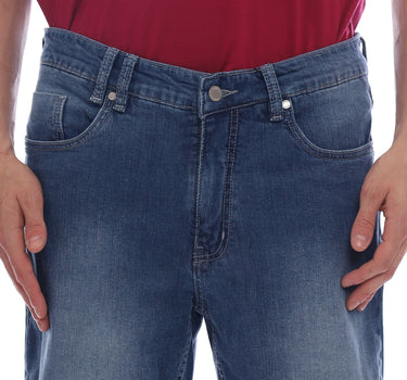 SINCE NEVER MEN WALKSHORT DENIM LIGHT BLUE