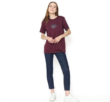 Spyderbilt Kaos Lengan Pendek Wanita Pilgrim Tencel Ladies Tee Planet Surf