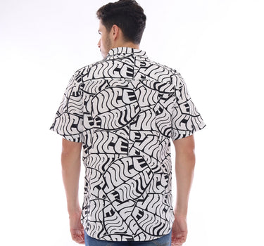 FONTY MEN SHIRT SHORT WHITE