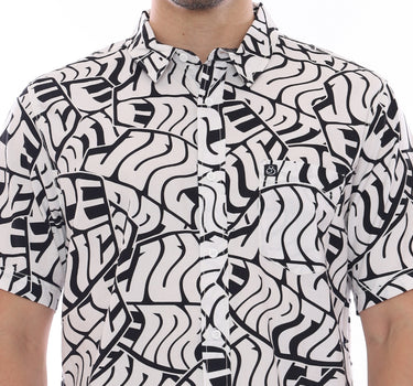 FONTY MEN SHIRT SHORT WHITE