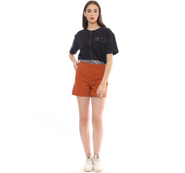 REGY SHORT PANTS 223I  ORANGE