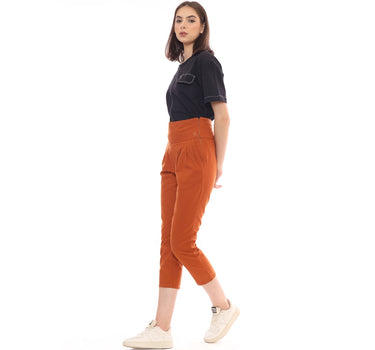 ORENA LONG PANTS 223I  ORANGE