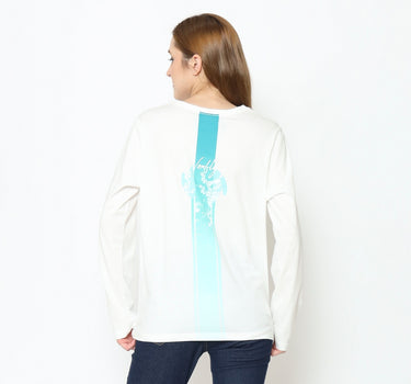 Voxfly Kaos Lengan Panjang Wanita Sakura Long Tshirt Planet Surf
