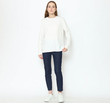 Voxfly Kaos Lengan Panjang Wanita Sakura Long Tshirt Planet Surf