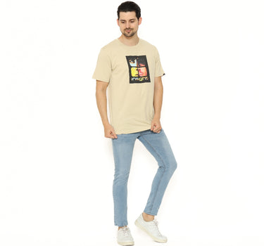 SPLITTER MEN TEE CREAM