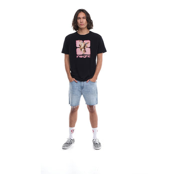 A HOLLY MOLLY TEE  BLACK