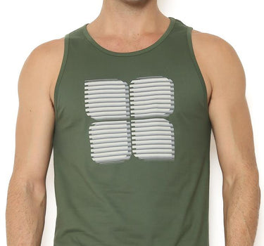 Insight Kaos Singlet Pria Greeks Men Singlet Green Planet Surf