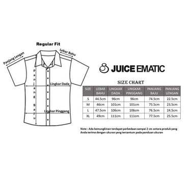 Juice Ematic Kaos Lengan Pendek Pria Defol Planet Surf