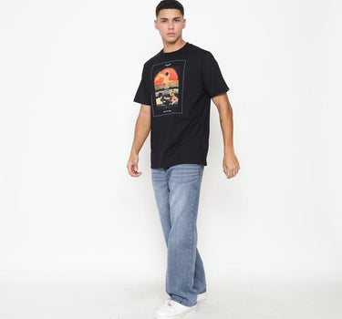 Insight Kaos lengan pendek Pria Omegoz Men Tee Planet Surf