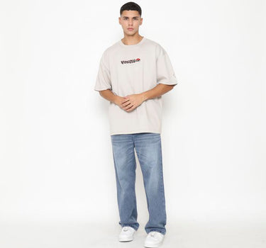 Voxfly Kaos lengan pendek Pria Jellyfish Oversize Men Tee Planet Surf