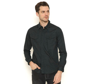 Insight Kemeja Lengan Panjang Pria Hypnotic Men Shirt Long Planet Surf