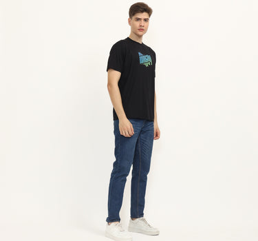 Dragon Kaos lengan pendek Pria Machine Canvas Men Tee Planet Surf