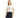 Voxfly Kaos lengan pendek Wanita Women Caution Crop Oversize Ladies Tee Planet Surf